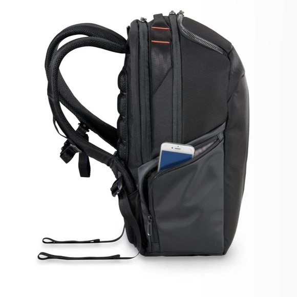 Briggs & Riley Black Cargo Backpack - Picture 5 of 14